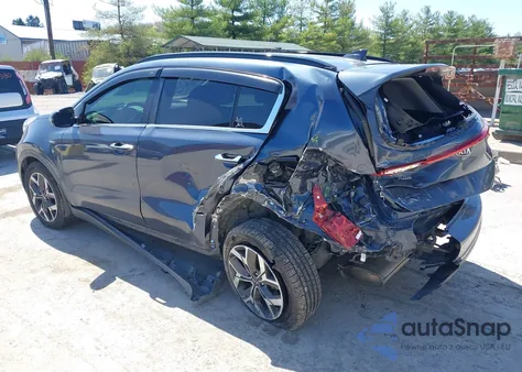 2020 Kia Sportage Ex z USA, uszkodzony, nr VIN KNDPNCAC3L7752538